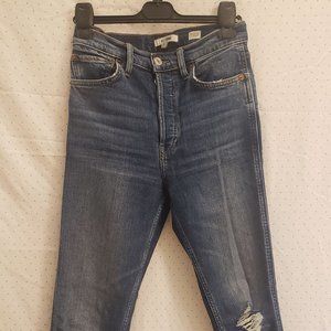 RE DONE SIZE 26 JEANS 80'S SLIM STRAIGHT